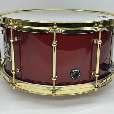 BONE Drums  - Custom shop Maple-bubinga 25-ply, 7''x14'' Snare Drum image 5