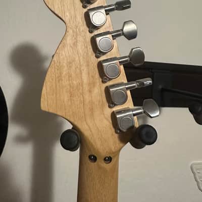 Frankenstrat/Frankenstein Black and White Replica Custom - Amateur image 9