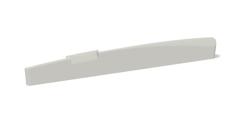 71 mm x 3.0 mm Bone Saddle – Fits Some Eastman® Guitars with Undersaddle Pickup – 9 mm Height image 1