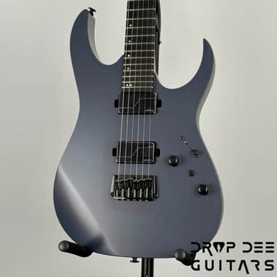 Ibanez Prestige RGR5121RB Electric Guitar w/ Case - Gray Metallic Flat image 4