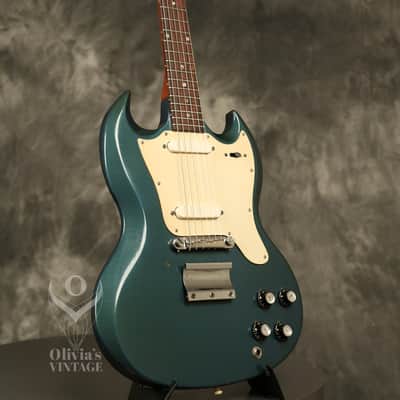 1966 Gibson Melody Maker II PELHAM BLUE image 8