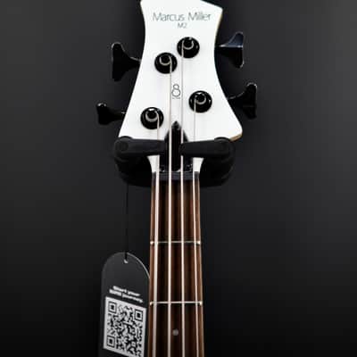 Sire 2nd Generation Marcus Miller M2 WHP 4-String with Rosewood Fretboard White Pearl image 4