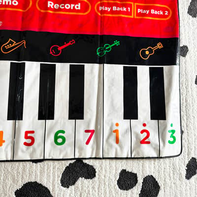 FAO Schwarz The Big Piano Dance Mat 70" Long Works Great Tested Tom Hanks Big Movie Floor Keyboard image 9