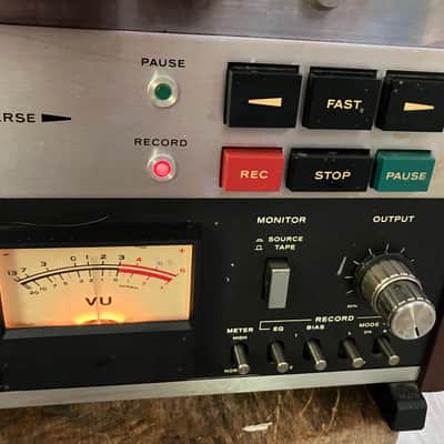 PLEASE READ AD!!! TEAC A-6300 1/4" 10.5 inch 4-Track Auto Reverse Reel to Reel Tape Deck Recorder 1970s - Silver image 3