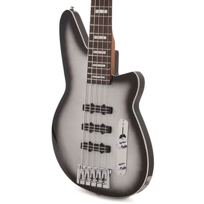 Reverend Triad 5 5-String Electric Bass - Silver Burst image 5
