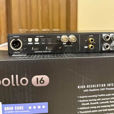 Universal Audio Apollo 8 DUO Thunderbolt 2 Audio Interface 2010s - Black image 4