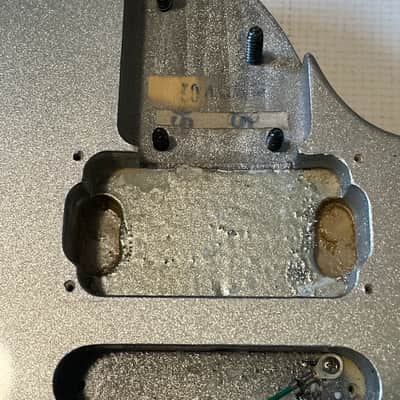 2003 Korean Ibanez RG370 Metallic Silver Basswood Guitar Body Edge Pro II Ready image 8