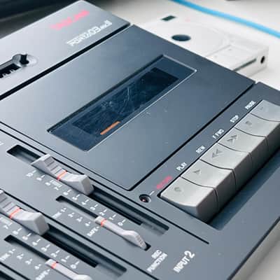 Serviced TASCAM Porta 03 mkII Ministudio 4-Track Cassette Recorder 1990s - With New Power Supply & Vintage Tape image 5