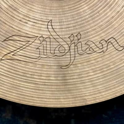 14” PAPER THIN 1960s EARLY Zildjian A NEW BEAT Hihats 781g 894g image 10