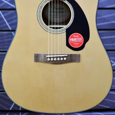 Fender Classic Design CD-60 V3 DS Dreadnought Natural Acoustic Guitar image 1