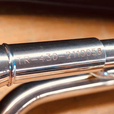 Jean Paul TR-430 Silver Trumpet w/Case image 4