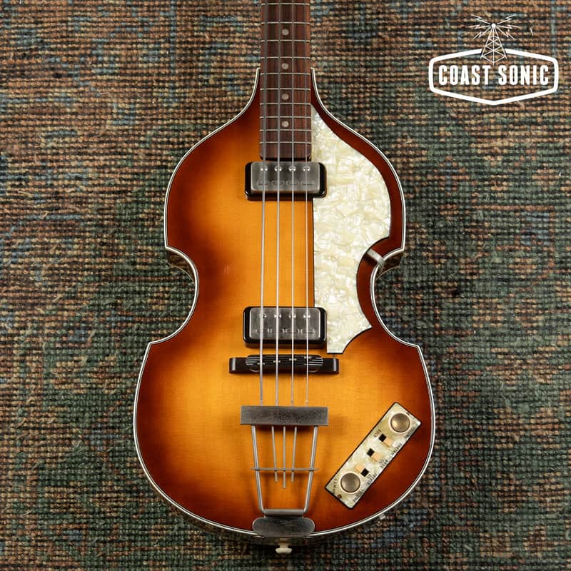 2010 Hofner 500/1 Vintage '62 Thomas Stühlein Made in Germany w/case image 1