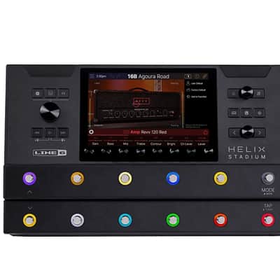 Line 6  Helix Stadium Floor Multi-Effects Guitar Processor - Black New - Black image 1