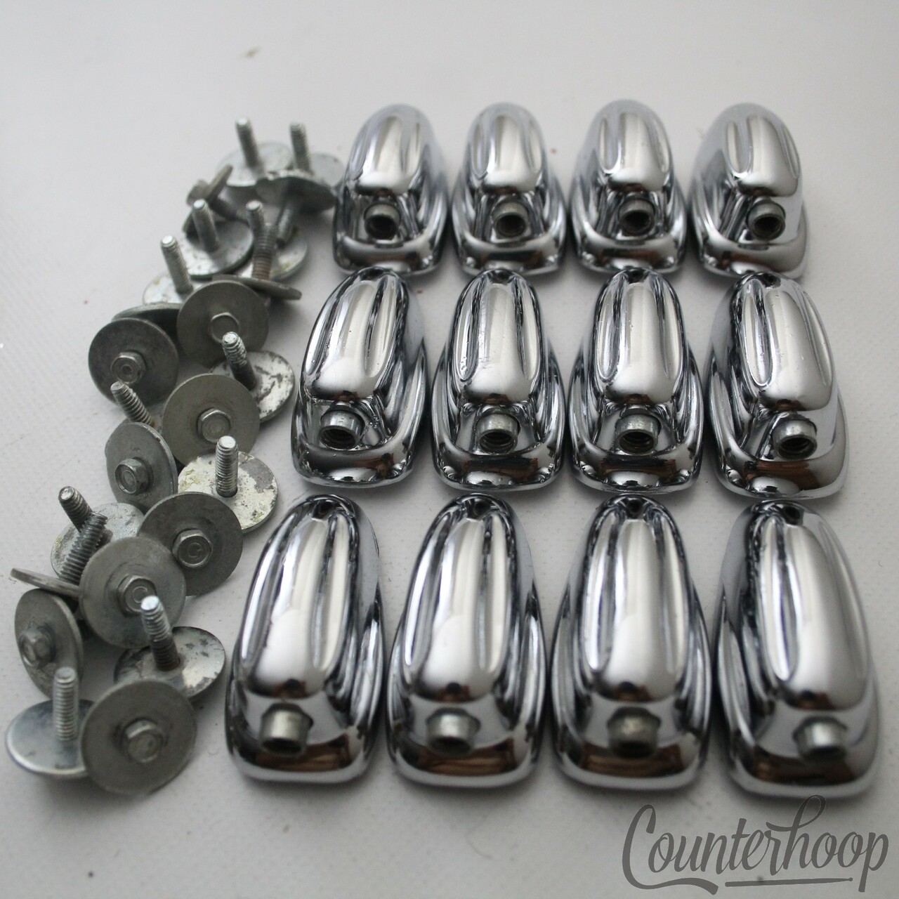 Slingerland 12x Small Sound King 5Ply Lugs Tom/Snare Drum Chrome Hex Screws 70s — main photograph