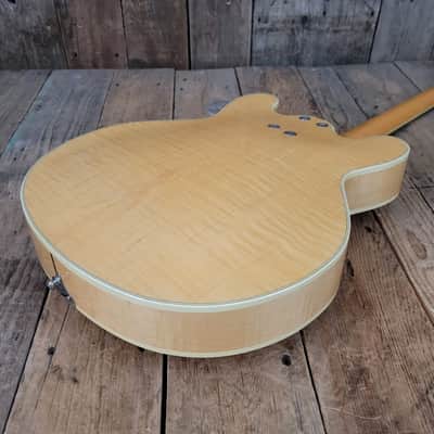Mosrite Celebrity Hollowbody 4 String Bass 1968 - Natural Blonde image 12