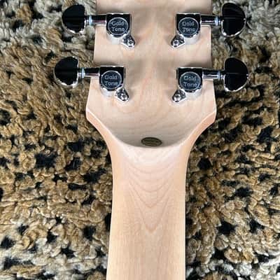 Gold Tone AC-6+ 6-String Acoustic-Electric Banjo Natural 2025 image 11