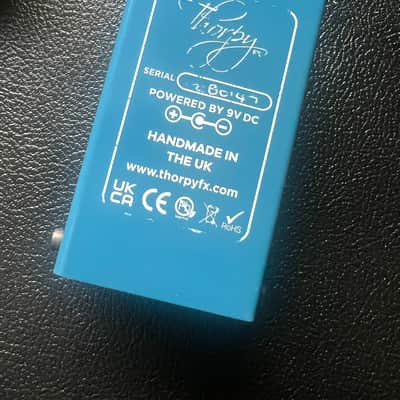 ThorpyFX Tacit Blue Germanium Fuzz 2023 - Blue / Black image 4