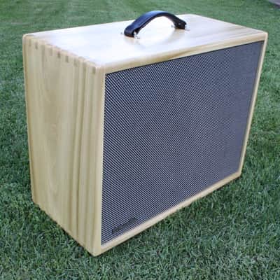 B Custom cabs 1x12  Custom Guitar Speaker Cab Solid Poplar Natural Finish image 3