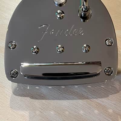 Fender 099-2071-000 Panorama Jaguar / Jazzmaster Tremolo System 2010s - Nickel image 2