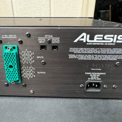 Alesis ADAT 16-Bit 8-Track Digital Audio Recorder + LRC Remote + Manual 1991 - 1995 - Black image 9