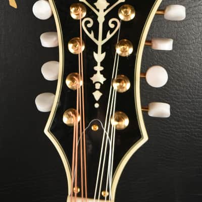 Washburn F-style Mandolin M3SWETWRK-D 2020 Red Sunburst image 7