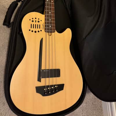 Godin A4 Ultra Fretted Bass - Semi Acoustic/Electric with Synth Access image 2