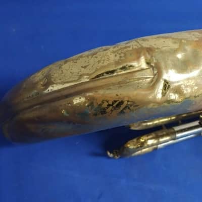 Vintage Late 60s-Early 70s Getzen KB Series Baritone Horn 11" Bell Made in USA image 10
