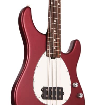 Music Man Sub Sterling Bass Textured Red 2004 image 5