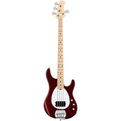 4-String Electric Bass Guitar Candy Apple Red image 1