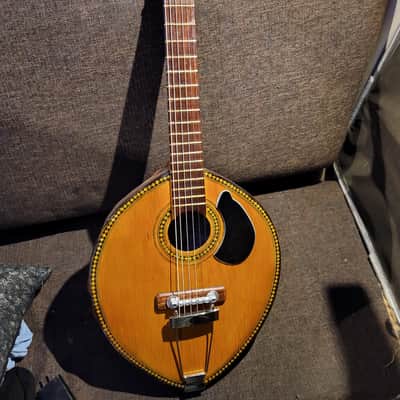 South Pacific Tortoise Shell 6 String Vintage Antique Guitar Made In1944 image 1