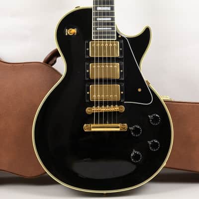 1989 Gibson Les Paul Custom 35th Anniversary, Black image 1