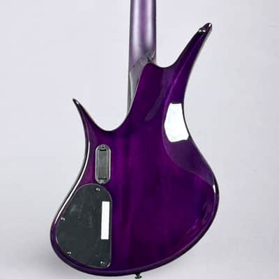 Legator HB4SS Helio 4-String Super Shred 2026 - Magenta Burl image 8