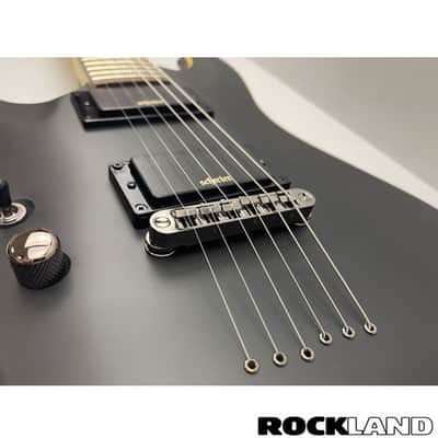 Schecter Demon 6 Satin Black Lefthand image 9