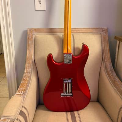 Fender Vintage Hot Rod '57 Stratocaster 2007 - 2013 - Candy Apple Red image 5