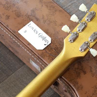 Unplayed! 2022 Gibson Custom Shop 70th Anniversary 1957 Les Paul Standard Murphy Lab All Gold + COA OHSC image 19