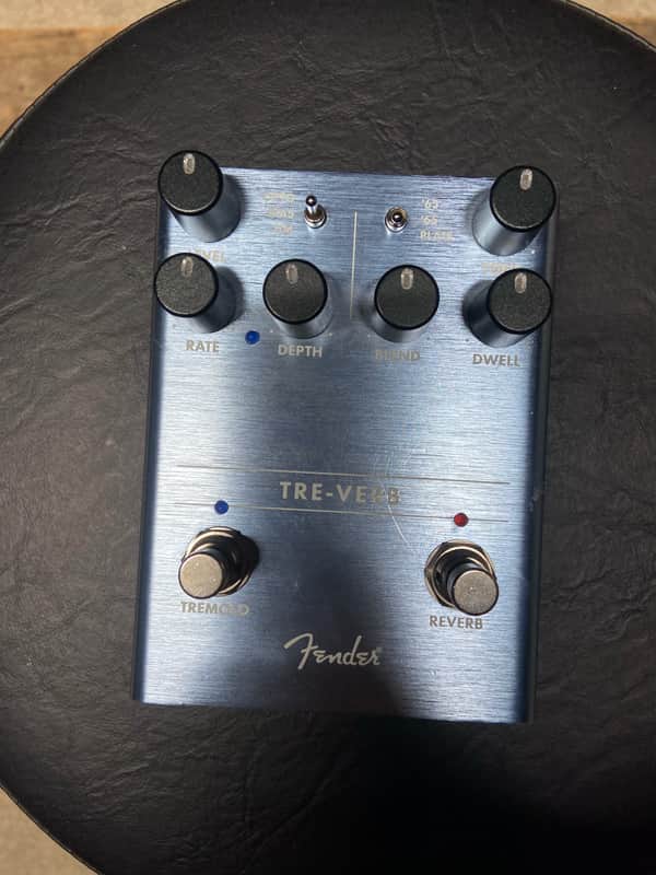 Fender Tre-Verb Tremolo/Reverb 2019 - Present - Blue image 1