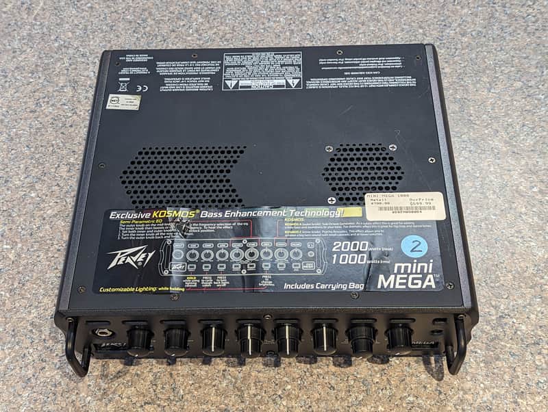 Peavey MiniMEGA 1000W Lightweight Bass Head image 1