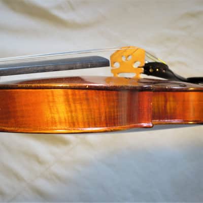 Pre-War Franz Sandner Violin, Germany c. 1920s-1930s, 4/4 - Hand Signed, "Deutschland" label image 10