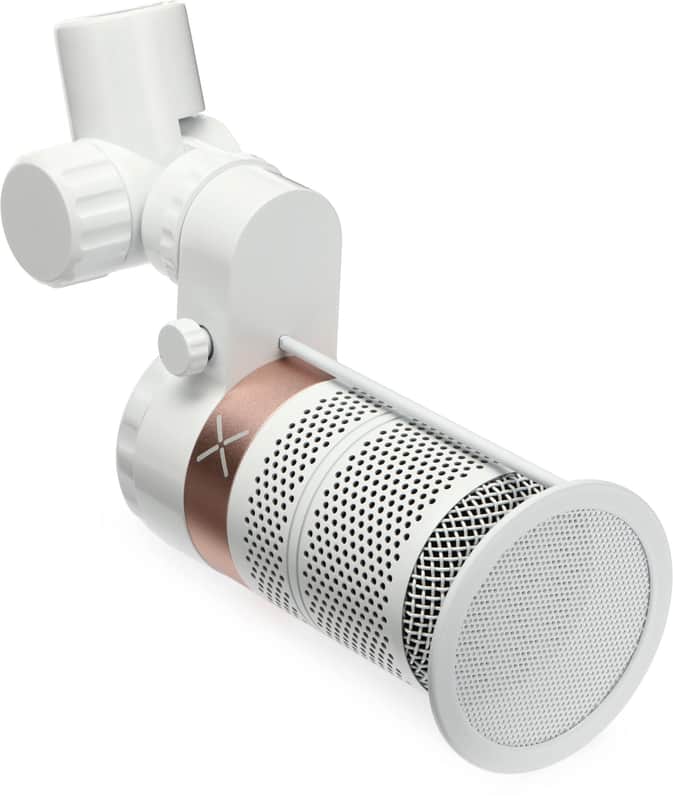 TC-Helicon GoXLR MIC-WH Dynamic Broadcast Microphone - White image 1