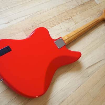 2008 Fender Jaguar Bass Hot Rod Red Active Jazz Bass Japan CIJ w/ Gigbag image 12
