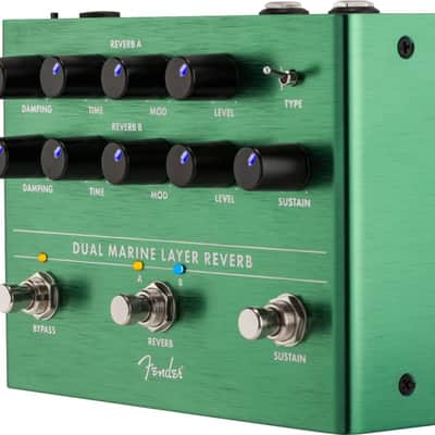 Fender Dual Marine Layer Reverb Effects Pedal image 3