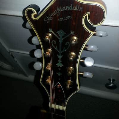 **reduced** Sigma SM-6S F-5 style Mandolin Sunburst Solid Spruce Top w/HSC **reduced** image 3
