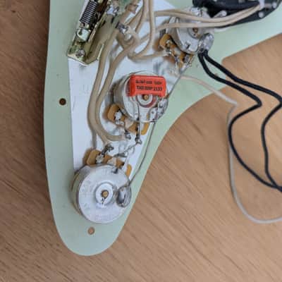 Monty's '62 Strat loaded tortoise pickguard image 6