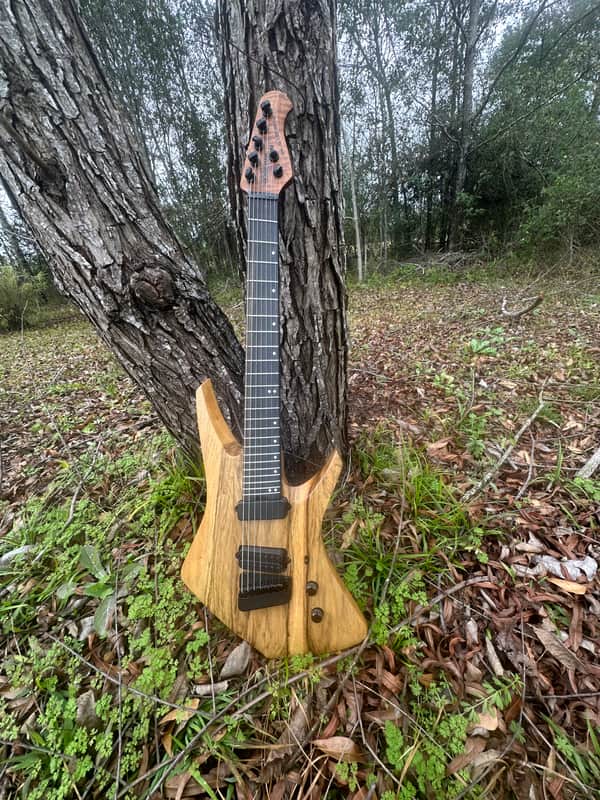 Ernie Ball Music Man Limited Edition Kaizen 7 2025 - Black Limba image 1