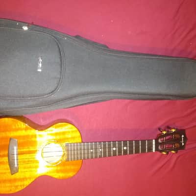 Enya MAD Natural Solid Mahogany Concert Ukulele (Electroacoustic) + EQ (EUC-MAD NA EQ) image 5