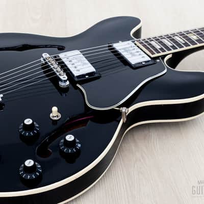 1972 Gibson ES-335 TD Vintage Semi-Hollow Guitar Ebony w/ Embossed T Tops & Case, Gord Miller image 7