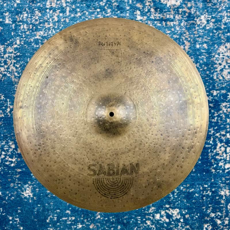 21 YEARS OLD 22” Sabian PROTOTYPE Ride 2779g image 1