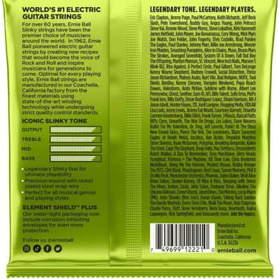 Ernie Ball Regular Slinky Nickel Wound Electric Guitar Strings - 10-46 Gauge image 2