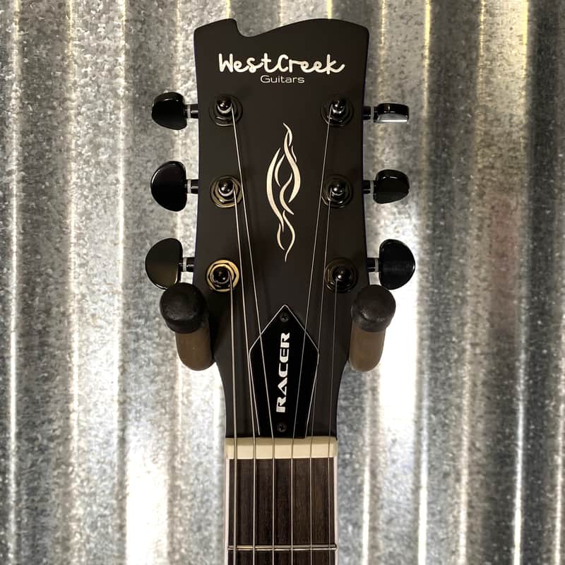 Westcreek Racer Offset SG Purple Satin Solid Body Guitar | Reverb
