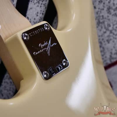 Fender Custom Shop 1968 Stratocaster LCC Deluxe Closet Classic Aged Vintage White 7.95 LBS image 13